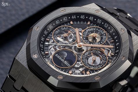 audemars piguet perpetual calendar black|Audemars Piguet skeleton perpetual calendar.